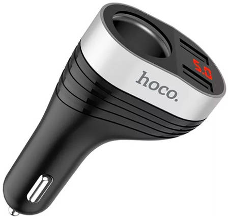Автомобильное зарядное устройство Hoco Z29 Regal (Черный) 965844460972637