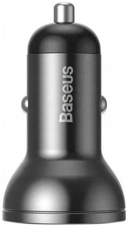 АЗУ Baseus Digital Display Dual USB 4.8A Car Charger 24W