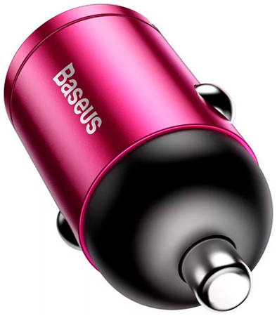 АЗУ Baseus Tiny Star Mini Quick Charge Car Charger USB Port 30W VCHX-A04 (Розовый) 965844460972691
