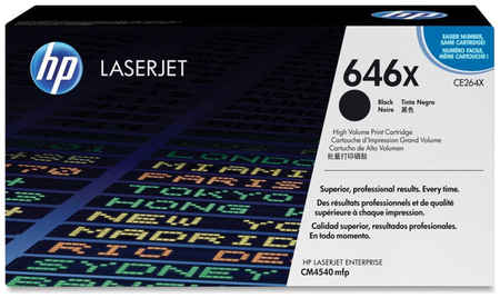 Картридж для лазерного принтера HP CE264X черный, совместимый 965844461003418