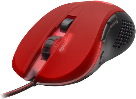 Игровая мышь SPEEDLINK Torn Gaming Red/Black (SL-680008-BKRD) 965844461003667