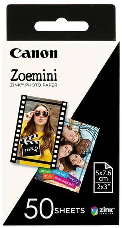 Бумага Canon Zoemini Zink PP(ZP-2030-50) Zoemini Zink Photo Paper 50 листов (ZP-2030-50) 965844461012607