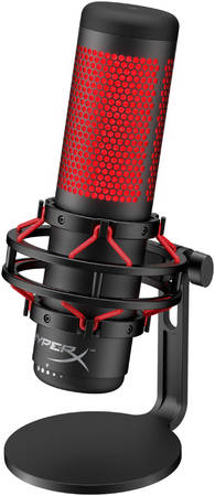 Микрофон HyperX QuadCast Black/Red (HX-MICQC-BK) 965844461050081