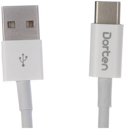 Кабель Dorten USB-C to USB Cable Classic Series 0,3 м White