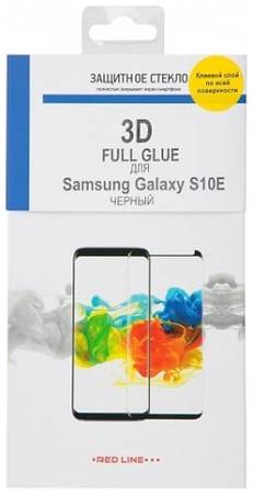 Защитное стекло Red Line для Samsung Galaxy S10e Black Frame