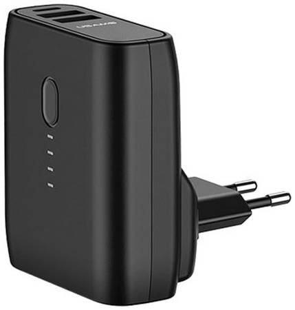 Сетевое зарядное устройство USAMS US-CD71, 3 USB, 5 A, black 965844461074203