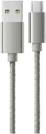 Кабель Dorten Micro USB to USB Cable Leather Series 1 м Dark Gray 965844461074946