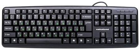 Проводная клавиатура Nakatomi KN-02U
