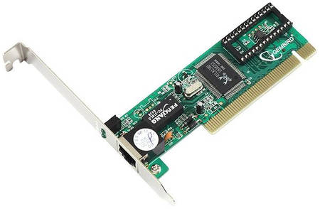 Сетевая карта PCI на RJ45 Gembird NIC-R1 Fast Ethernet 100Base-TX