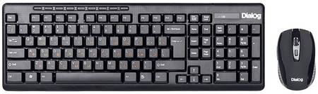 Беспроводная клавиатура и мышь комплект usb Dialog KMROP-4020U