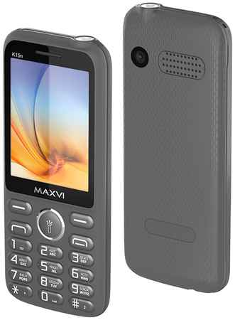 Мобильный телефон Maxvi K15n Grey 965844461125984