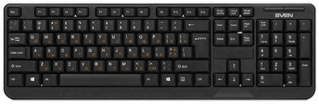 Беспроводная клавиатура Sven KB-C2200W Black (SV-016340) 965844461179399