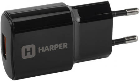 Сетевое зарядное устройство Harper WCH-8833 1xUSB c поддержкой QC3.0
