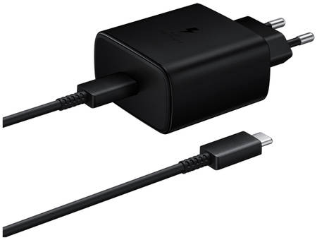 Сетевое зарядное устройство Samsung EP-TA845, 1 USB Type-C, 3 A, (EP-TA845XBEGRU) black 965844461216444