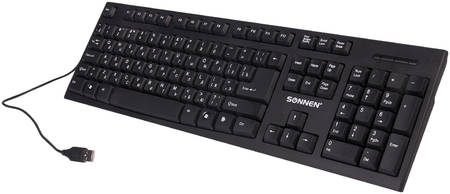 Проводная клавиатура Sonnen KB-330 Black 965844461278942