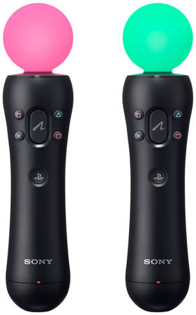Контроллер движений Sony Move для Playstation VR/Playstation 4 Black (CECH-ZCM2E) 965844461395830