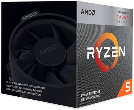 Процессор AMD Ryzen 5 3400G BOX