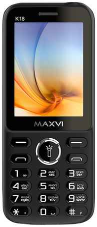 Мобильный телефон Maxvi K18 Black 965844461520700