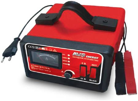 Зарядное устройство для автомобильного аккумулятора AVS BT-6025 (10A) 6/12V 965844461583340