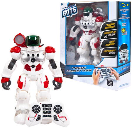 Робот на радиоуправлении Xtrem Bots: Защитник, световые и звуковые эффекты 965844461653675
