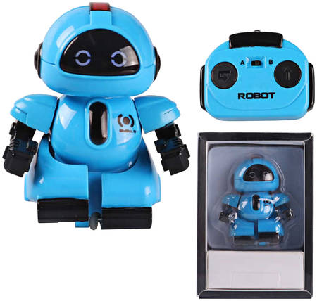 Junfa toys Робот с инфракрасным управлением, со световыми эффектами, 9,5х6х15,3 см