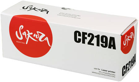 Фотобарабан для лазерного принтера Sakura CF219A, черный SACF219A 965844461729910