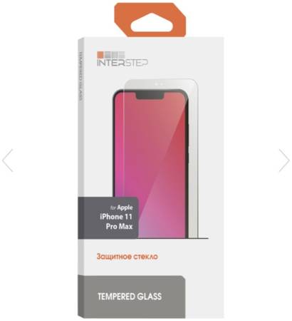 Защитное стекло InterStep для iPhone 11 Pro Max /Tempered Glass/толщина 0,3 мм для iPhone 6.5 2019 965844461766262