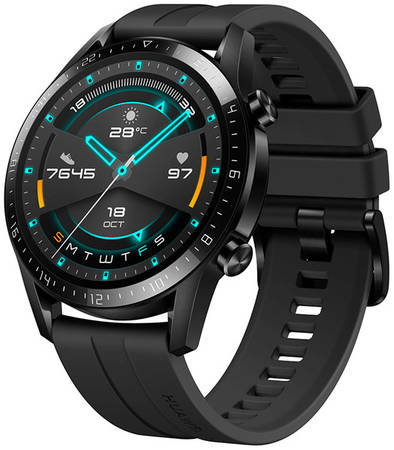 Смарт-часы Huawei Watch GT 2 Black/Black (LTN-B19S) 965844461794044