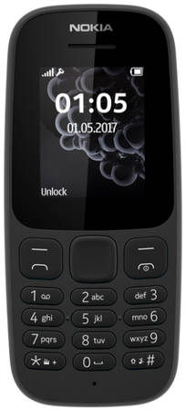 Мобильный телефон Nokia 105 (TA-1174) Black 965844461794620