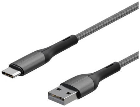Кабель InterStep USB2.0 0,2м, Dark Grey (IS-DC-TPCUSNYSG-020B210) 965844461907325
