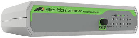 Коммутатор Allied Telesis AT-FS710/5-50 Grey 965844462050245