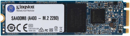 SSD накопитель Kingston A400 M.2 2280 120 ГБ (SA400M8/120G) 965844462050326