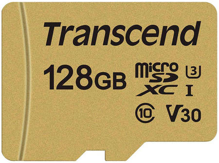 Карта памяти Transcend Micro SDXC 500S TS128GUSD500S 128GB