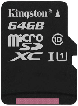 Карта памяти Kingston Micro SDXC 64GB Canvas Select Plus 965844462050729