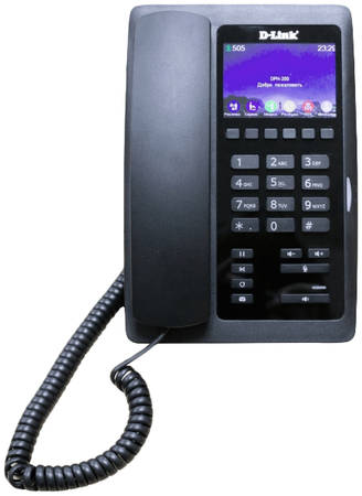 IP-телефон D-Link DPH-200SE/F1A Black (DPH-200SE/F1A) 965844462051396