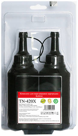 Заправочный комплект для лазерного принтера Pantum TN-420X, черный, оригинал 965844462051970