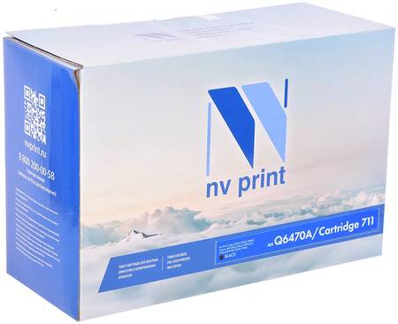 Картридж для лазерного принтера NV Print Q6470A/711BK, NV-Q6470A/711BK