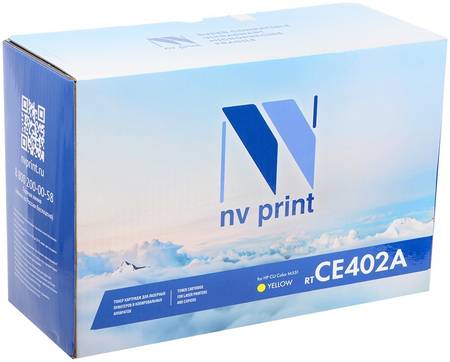 Картридж для лазерного принтера NV Print CE402A, желтый NV-CE402A 965844462109112