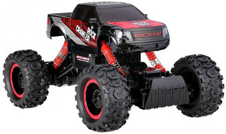 Радиоуправляемая машинка HuangBo Toys Rock Crawler 4WD Красный 965844462126474