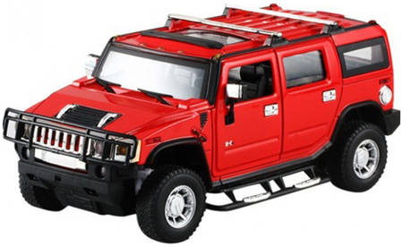 Радиоуправляемая машинка Meizhi Hummer H2 Красный 965844462128526