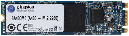 SSD накопитель Kingston A400 M.2 2280 240 ГБ (SA400M8/240G) 965844462180678