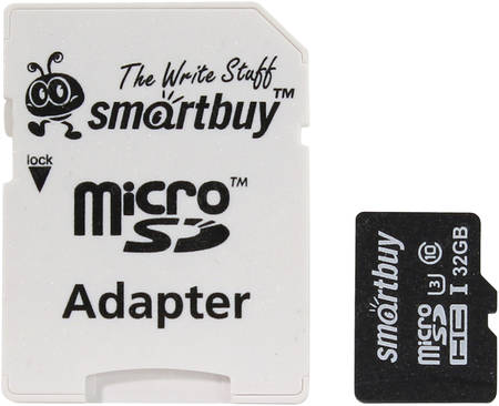 Карта памяти SmartBuy Micro SD SB32GBSDCL10U3-01 32GB 965844462180684