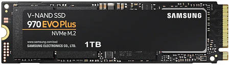 SSD накопитель Samsung 970 EVO Plus M.2 2280 1 ТБ (MZ-V7S1T0BW)
