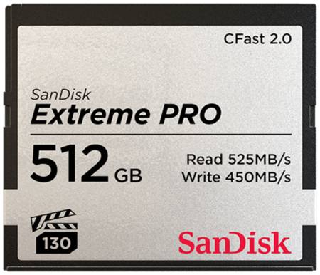 Карта памяти SanDisk CFAST20 Extreme Pro 512GB 965844462215752