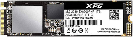 SSD накопитель ADATA XPG SX8200 Pro M.2 2280 1 ТБ (ASX8200PNP-1TT-C) 965844462215852