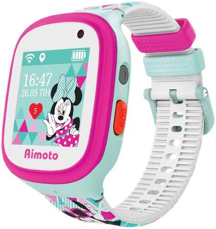 Детские смарт-часы Кнопка Жизни Aimoto Disney Минни /Multicolor