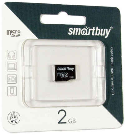 Карта памяти SmartBuy Micro SD 2GB