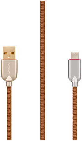 Кабель Rombica Digital AB-05 microUSB 1м Brown