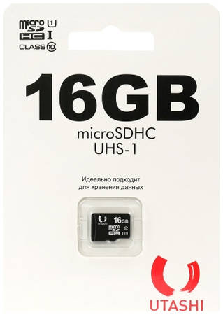 Карта памяти UTASHI Micro SD UT16GBSDCL10-00 16GB 965844462237974