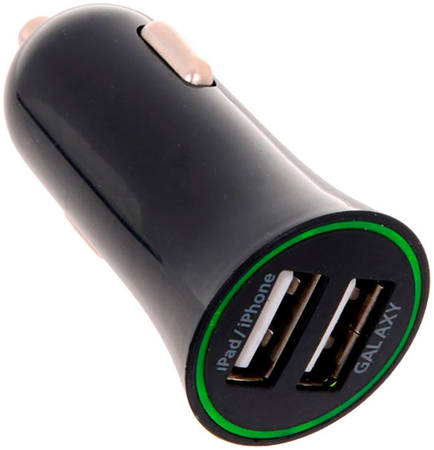 Зарядное устройство автомобильное ORIENT ″USB-2220AN″, 2xUSB, черный 965844462276341